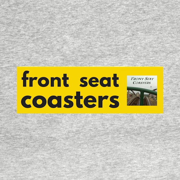 Front Seat Coasters modern classic logo 2017 by FrontSeatCoasters